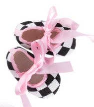 The Find Peaks - Girls' Cute Printed Cotton Baby Walker Shoes: Pink with Roses / 2-3(11)