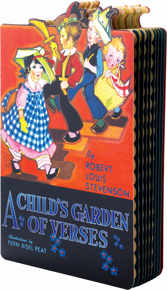 Laughing Elephant Books - A Child's Garden Of Verses- Children's Shape Book-Vintage