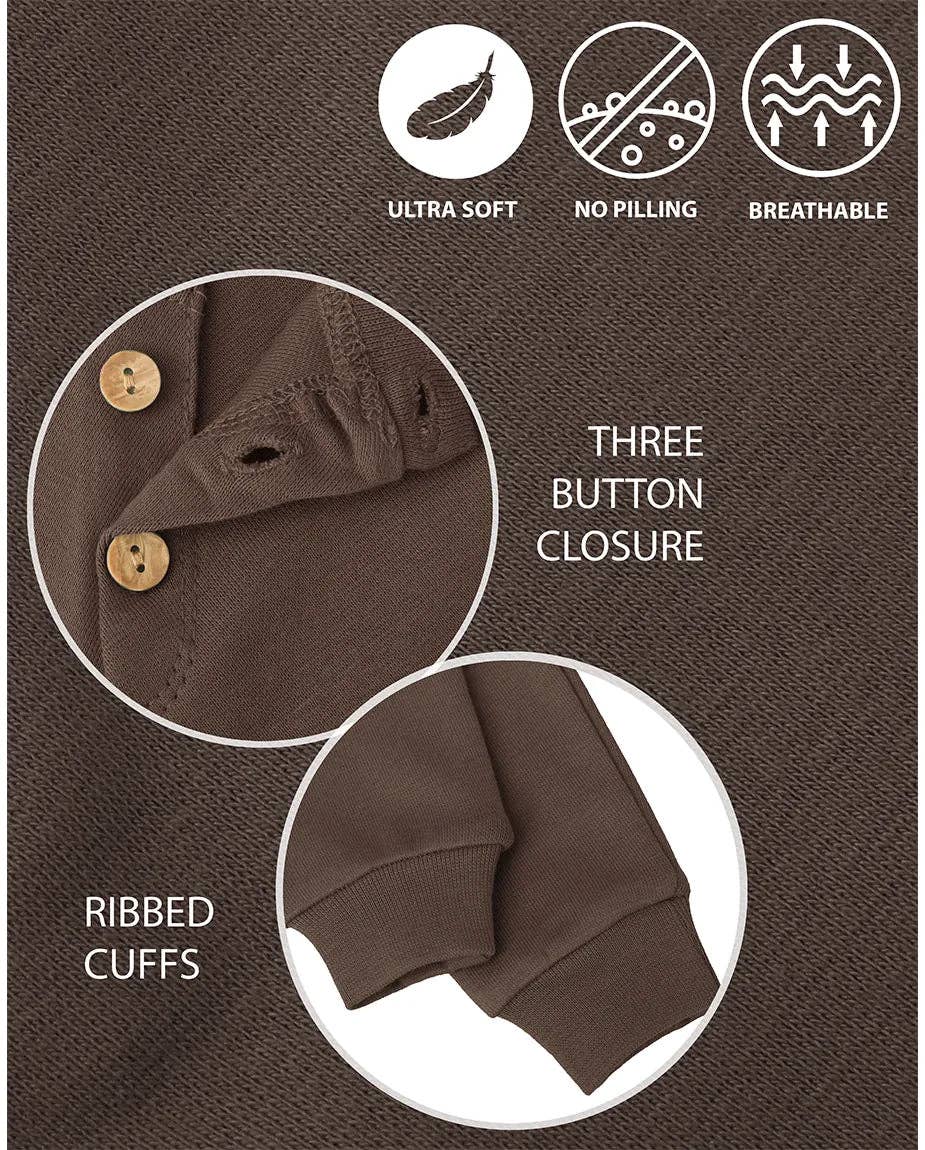 Lilax - Baby Cotton Sweatshirt & Sweatpant Set: Olive Green / 3-6M