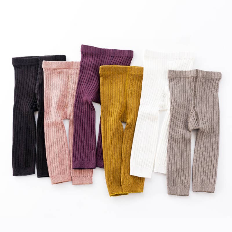 PatPat - Baby Girl Tights Leggings: Pink / 0-3 Months