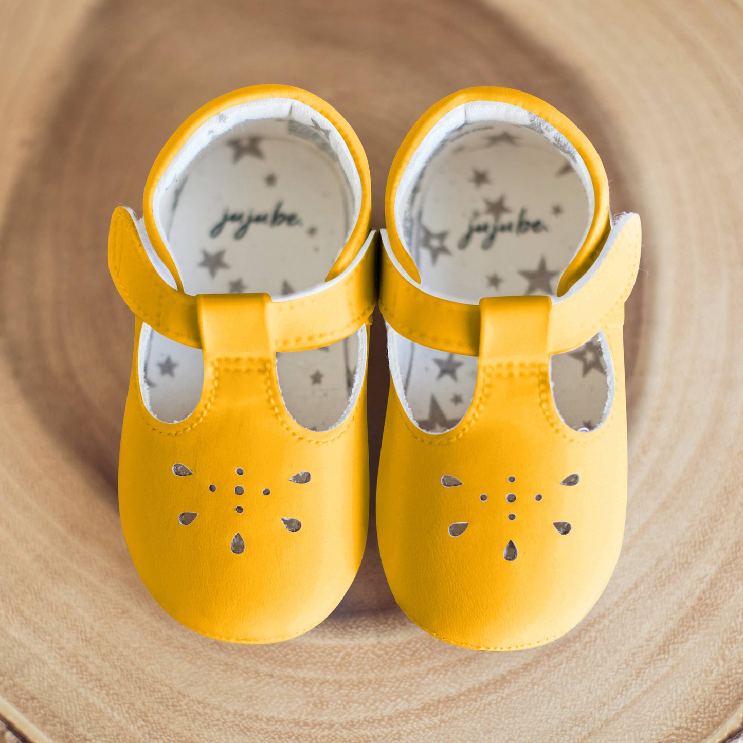 JuJuBe - Eco Steps - Mary Jane Sunflower Yellow: 6-9