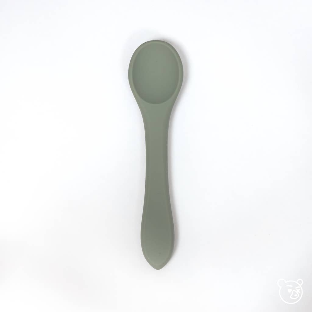 Sage Green Silicone Spoon