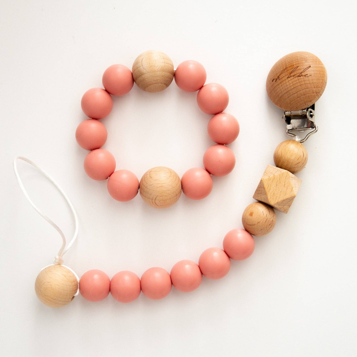 Soother Clip and Teething Ring