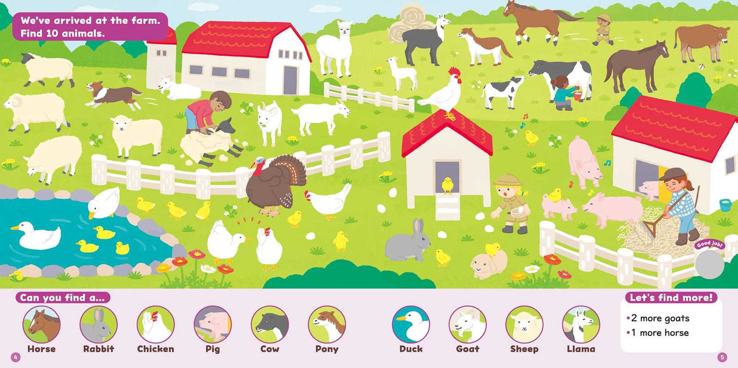 Simon & Schuster - SEEK, FIND, FUN! Animals by Gakken early childhood experts: Paperback; 58 pages / English