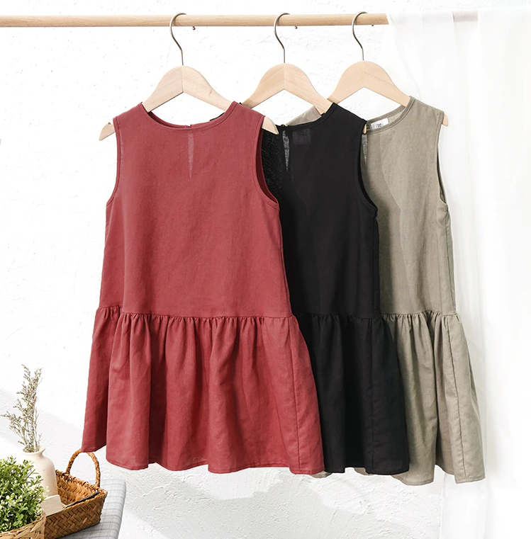 Annie & Charles® organic linen dress