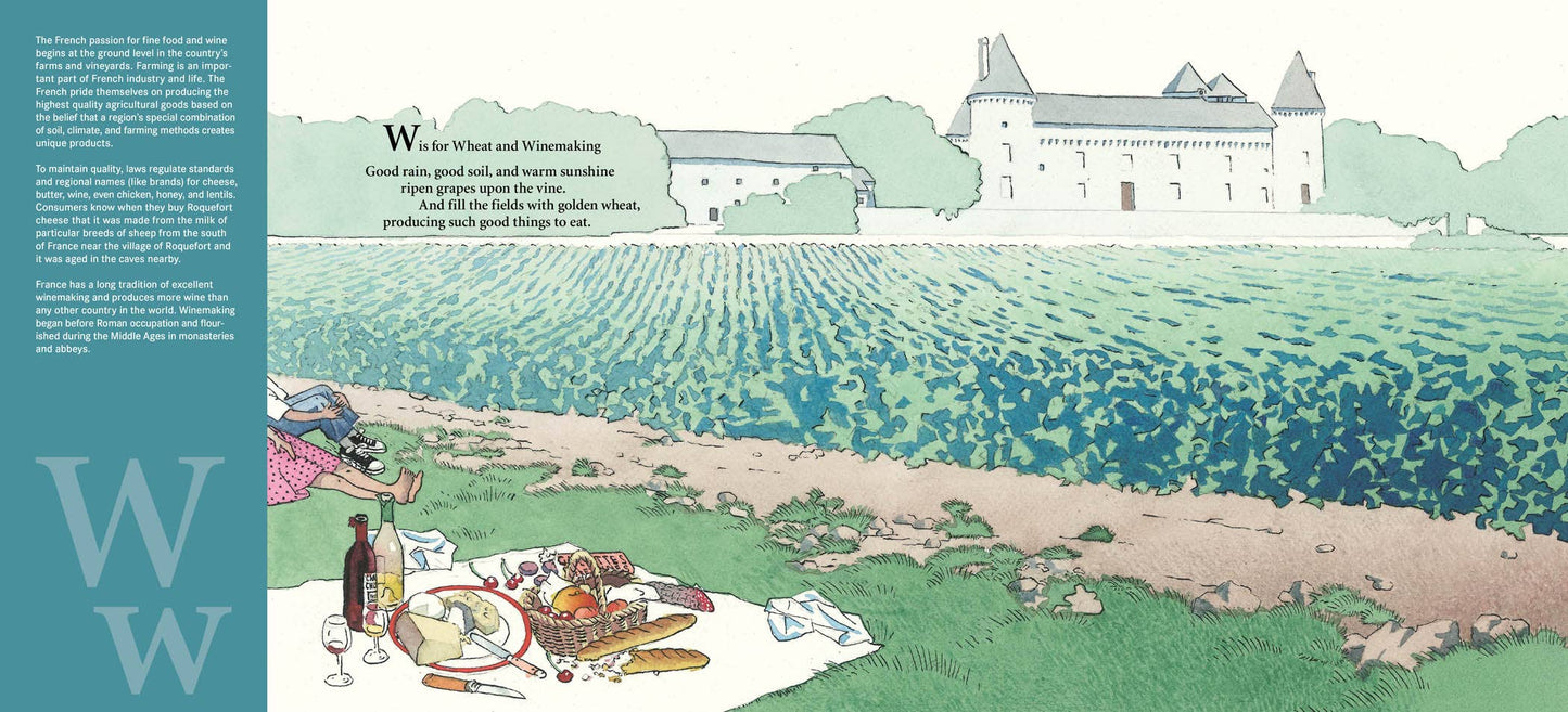 Sleeping Bear Press - E is for Eiffel Tower: A France Alphabet
