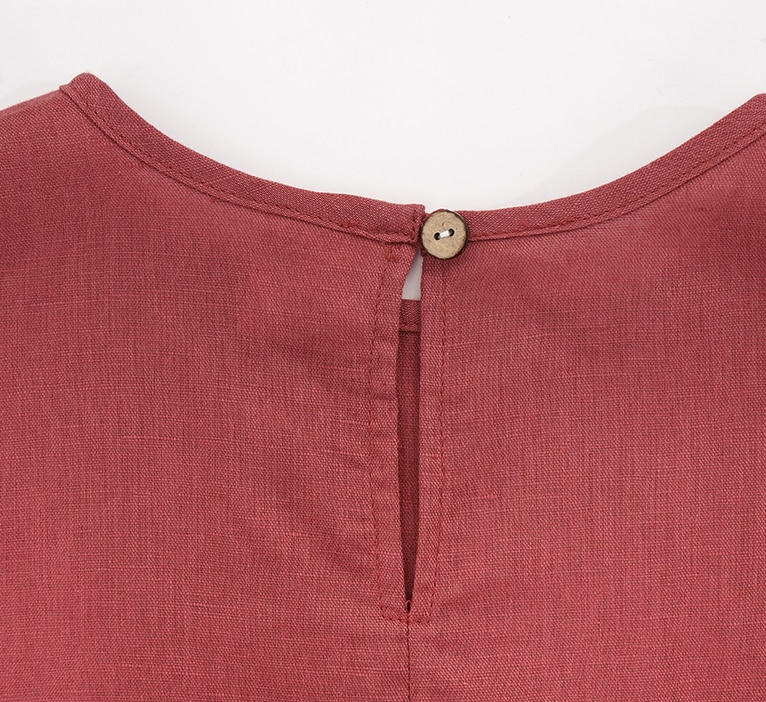 Annie & Charles® organic linen dress