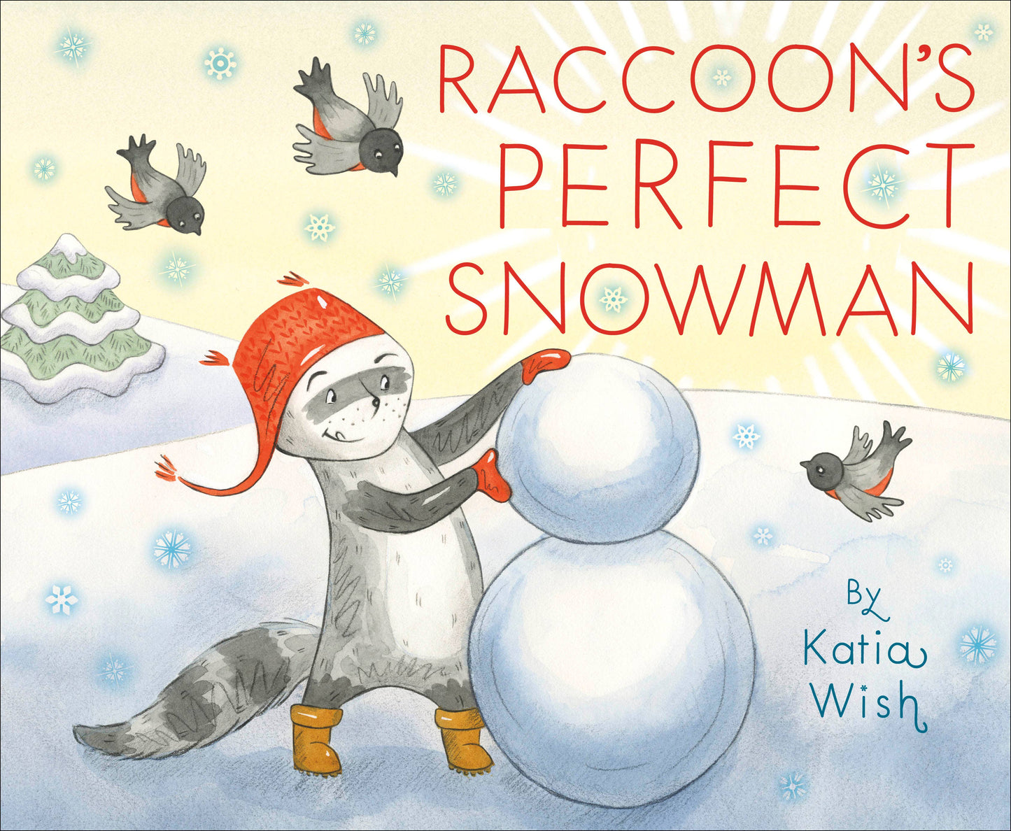 Sleeping Bear Press - Raccoon's Perfect Snowman Picture Book
