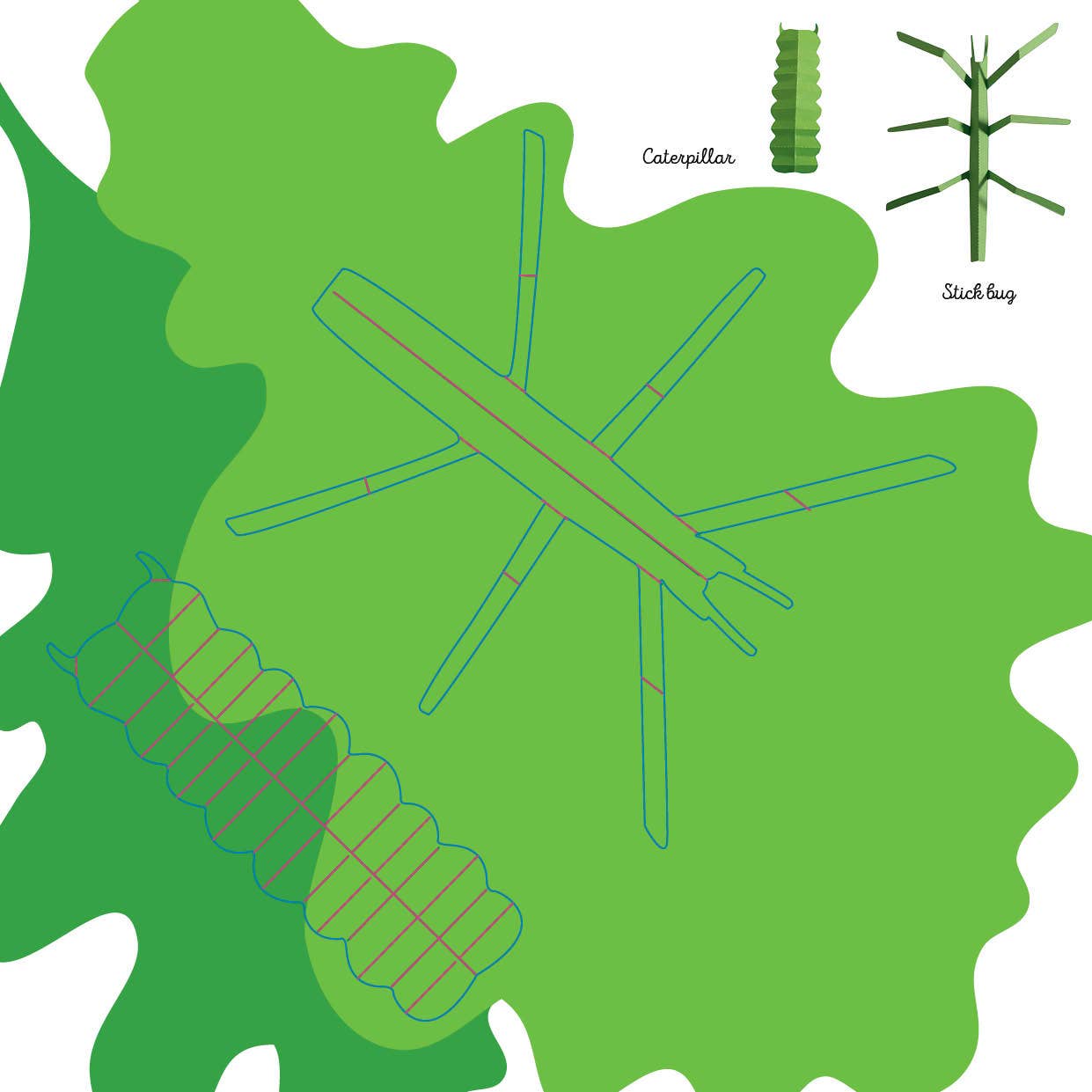 Schiffer Publishing - Insects: Fold & Play
