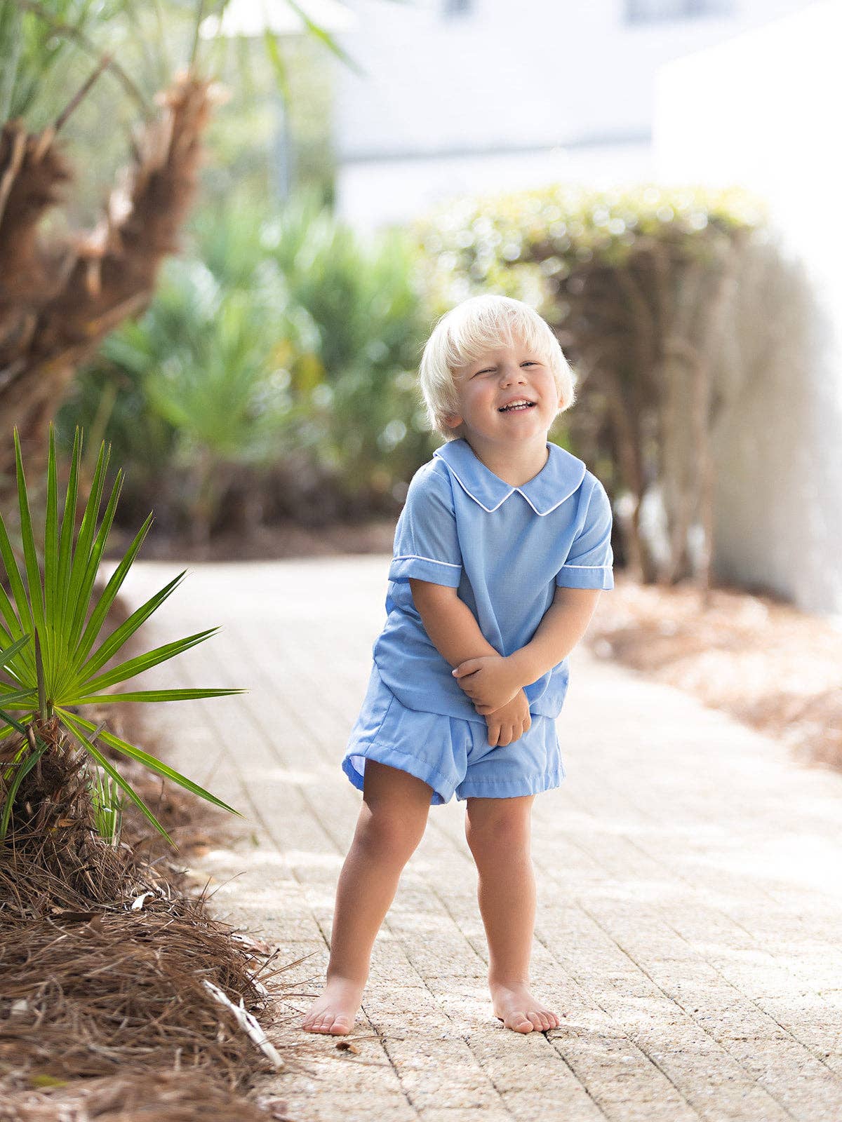 John John Linen Short Set