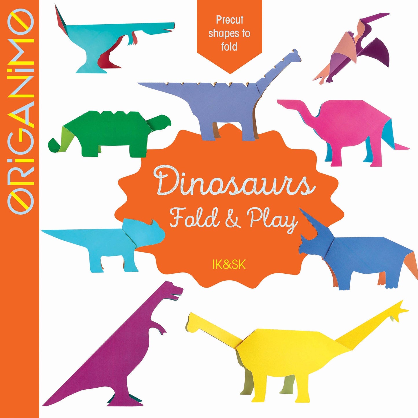 Schiffer Publishing - Dinosaurs: Fold & Play