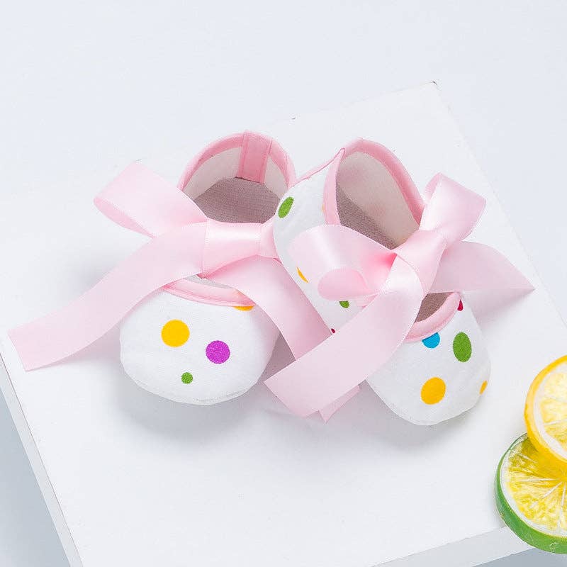 The Find Peaks - Girls' Cute Printed Cotton Baby Walker Shoes: Magenta with Roses / 3-4(12)