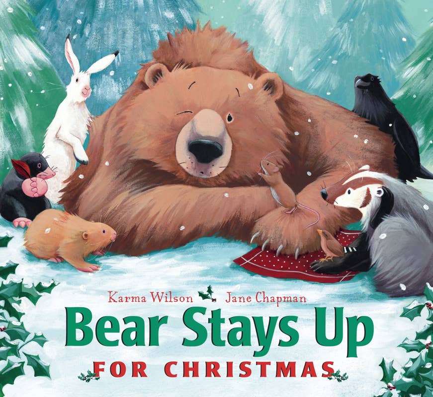 Simon & Schuster - Bear Stays Up for Christmas by Karma Wilson: Board Books; 34 pages / English