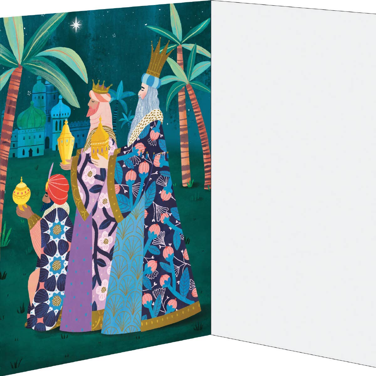 Away In A Manger Advent calendar card - ACC 073