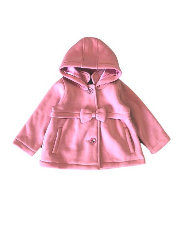 Unik - Baby Jacket with Bow 2-4: Rose / 2