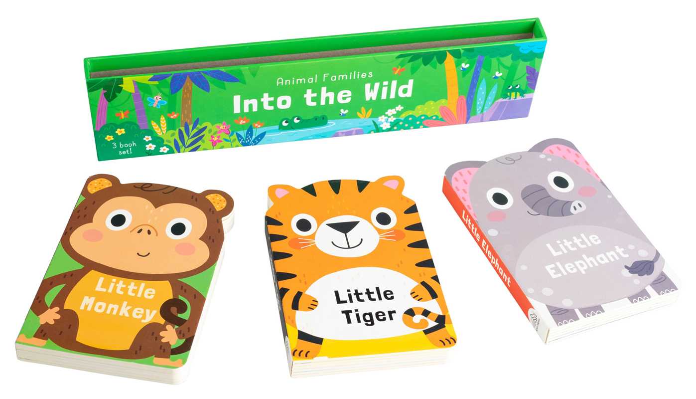 Simon & Schuster - Animal Families: Into the Wild by: Board Books; 30 pages / English