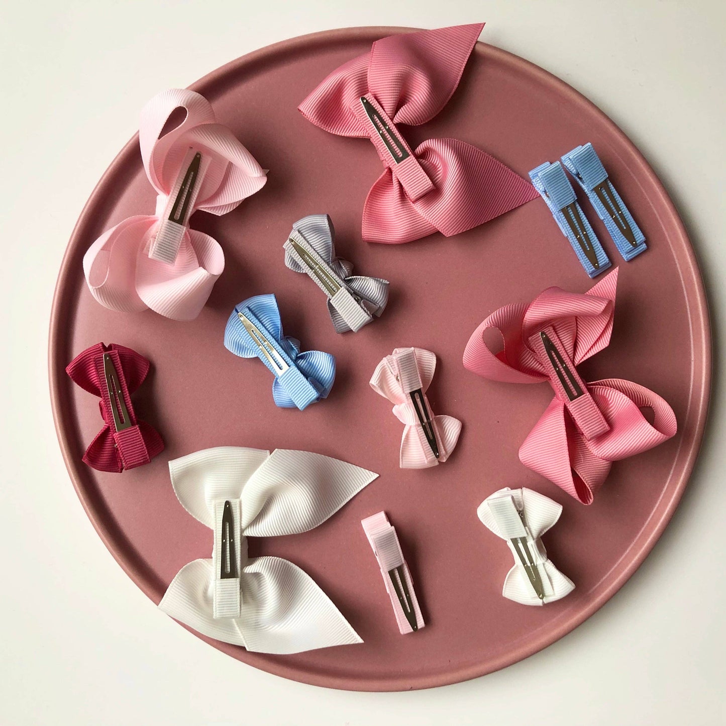 Charlotte Navy Clip Hair Clip