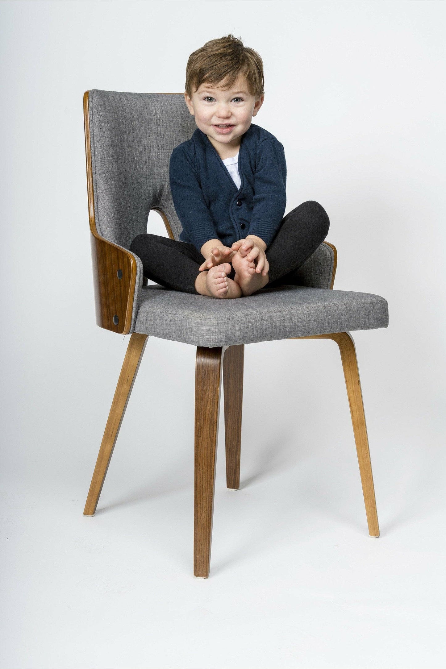 Navy Cotton Cardigan
