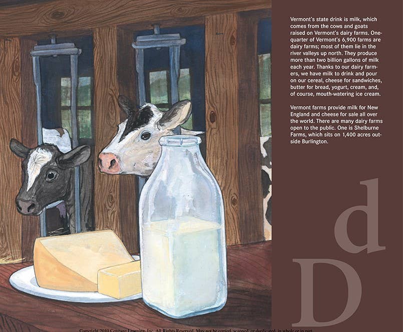 Sleeping Bear Press - M is for Maple Syrup: A Vermont Alphabet Picture Book