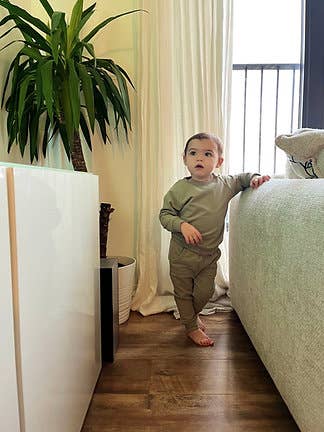 Sage French Terry Organic Cotton 2-Piece Set