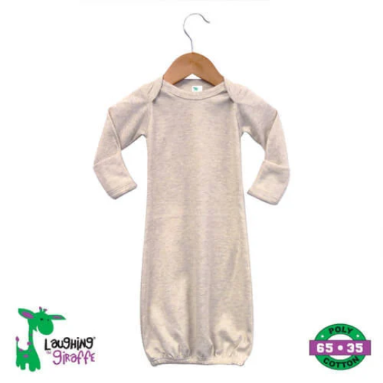 Baby Sleeping Gown with Fold Over Mittens