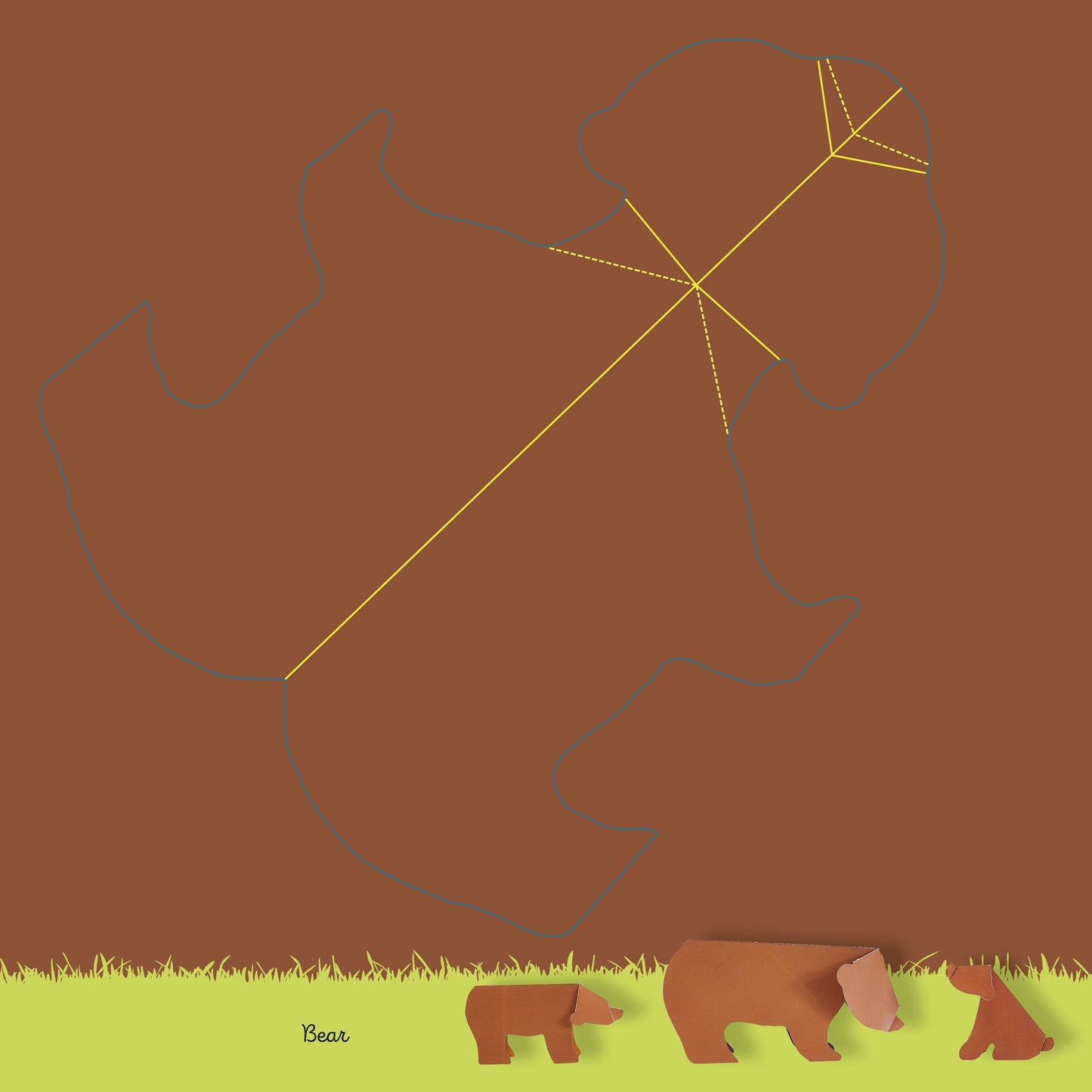 Schiffer Publishing - Baby Animals: Fold & Play