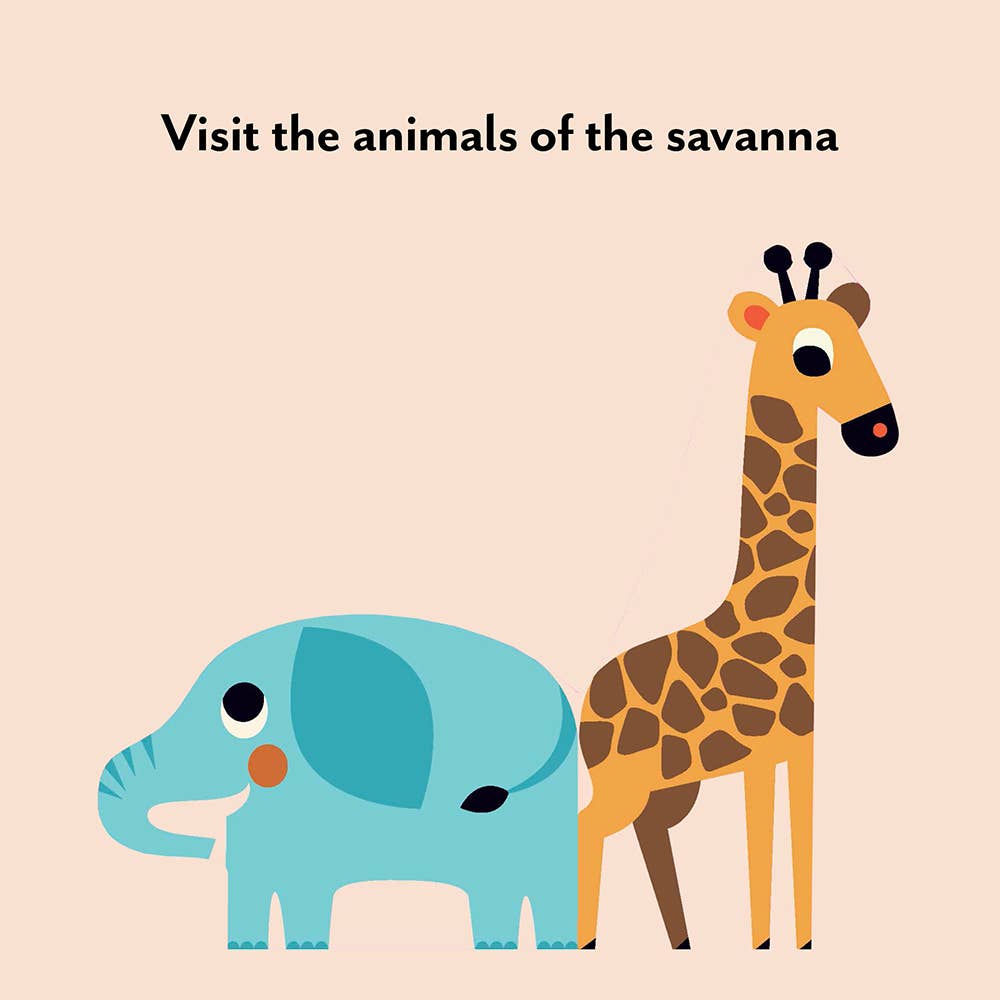 Chronicle Books - Bookscape Board Books: Wild Animals
