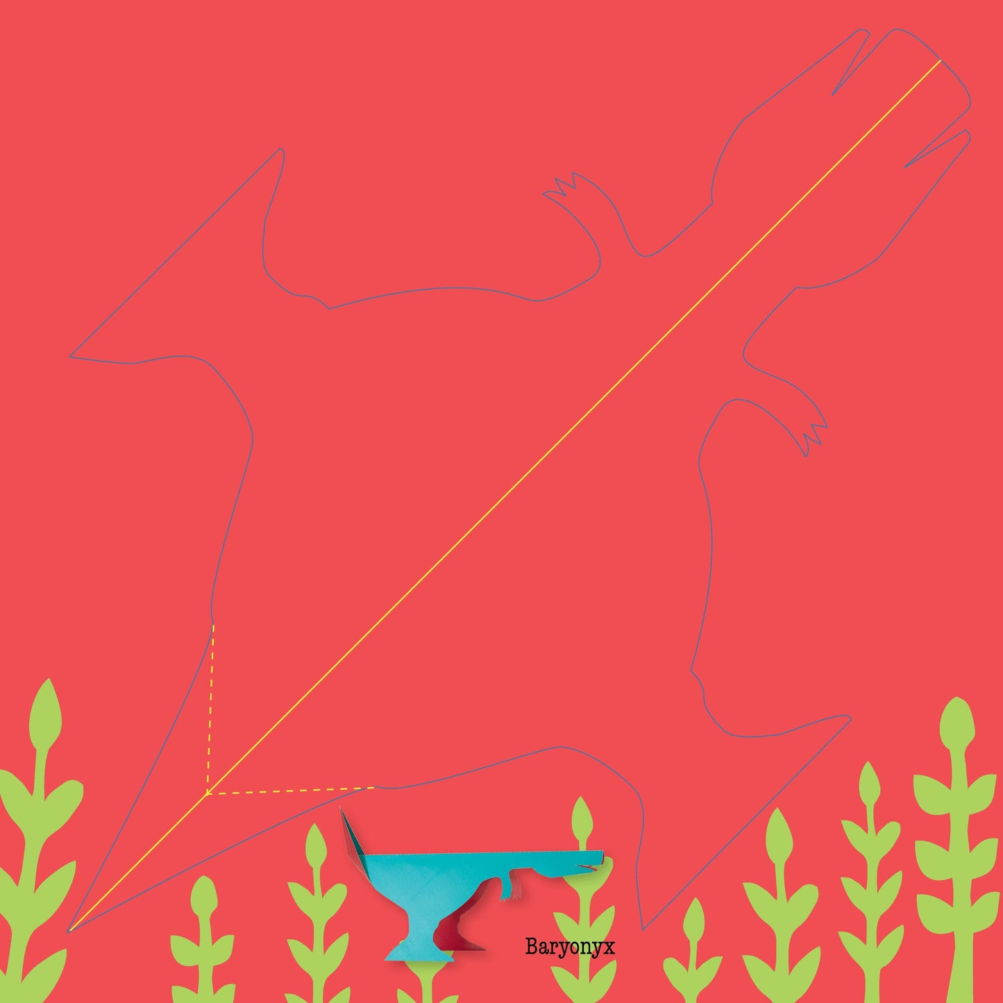 Schiffer Publishing - Dinosaurs: Fold & Play