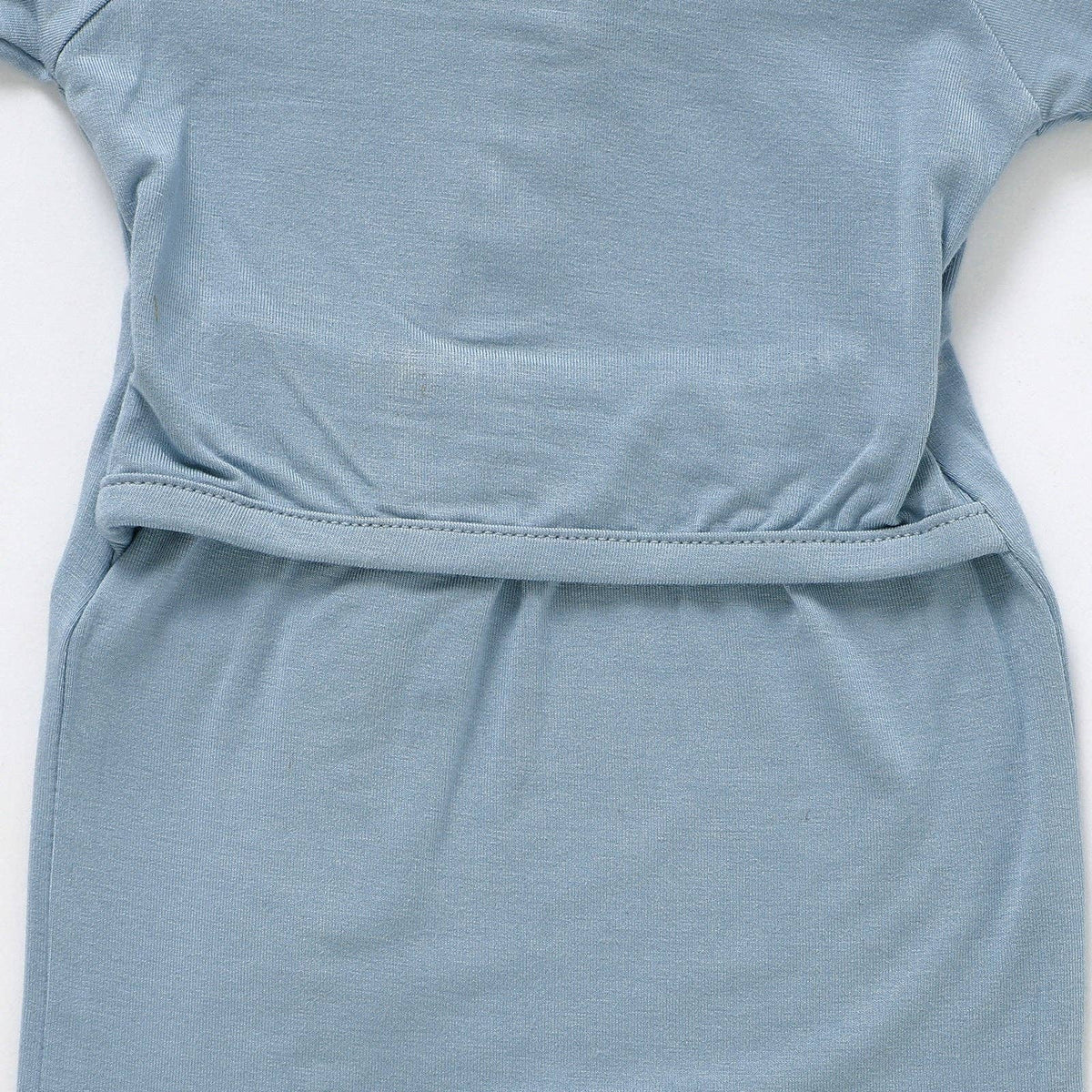 Meemo Jeemo - Peek-A-Poo Bamboo Pajama in Blue: 0-3 Months