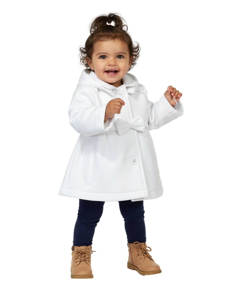 Unik - Baby Jacket with Bow 2-4: Red / 4