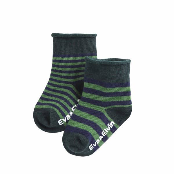 Vaenait Baby - Ppippi Green Ankle Socks: Green / XS(0-18M)