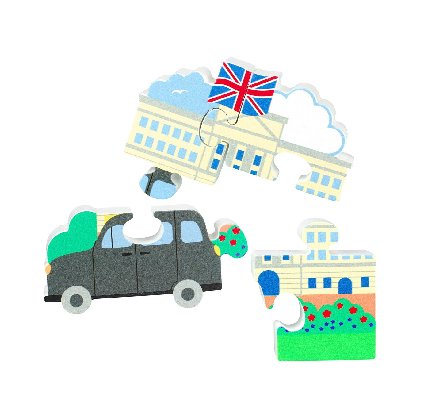 London Taxi Wooden Puzzle