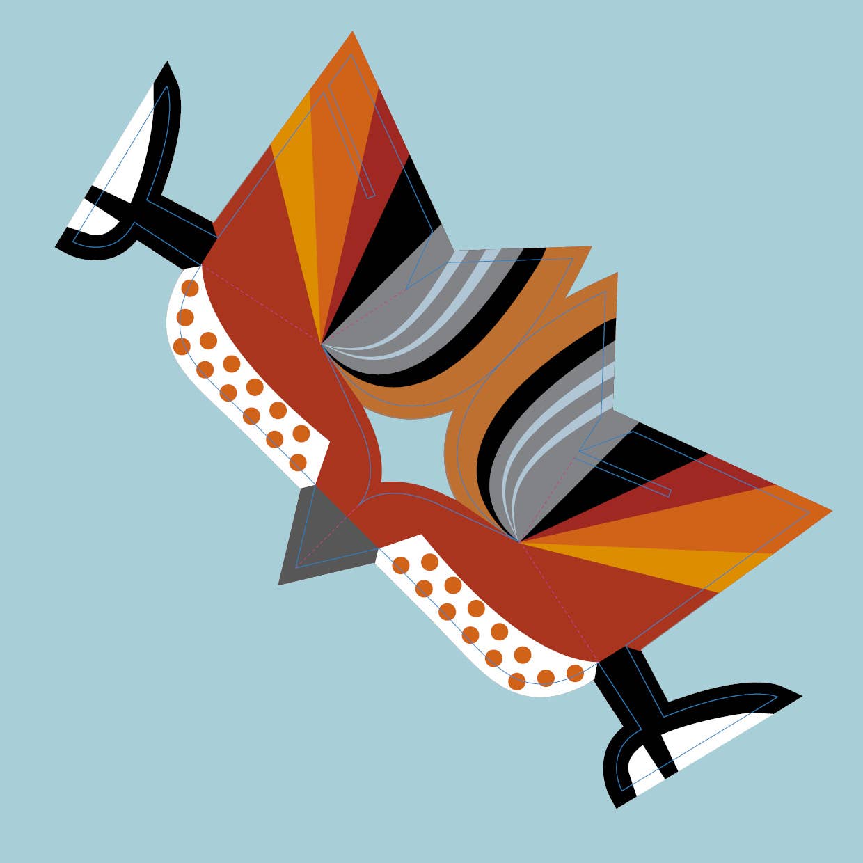 Schiffer Publishing - Birds: Fold & Play