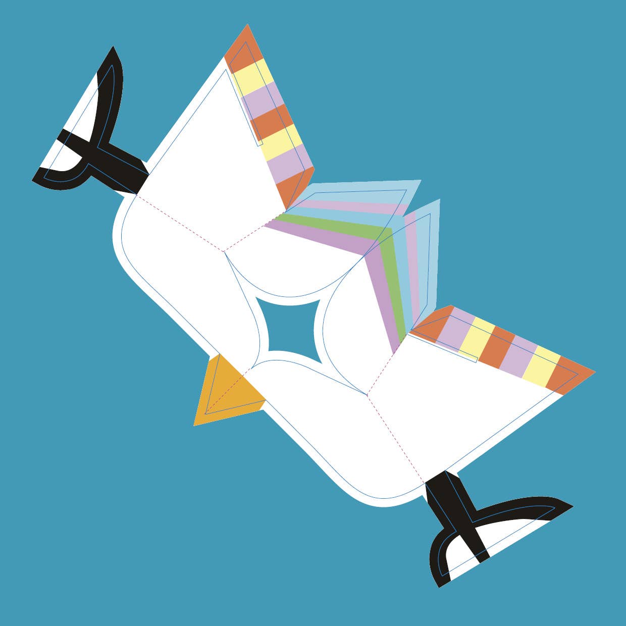 Schiffer Publishing - Birds: Fold & Play