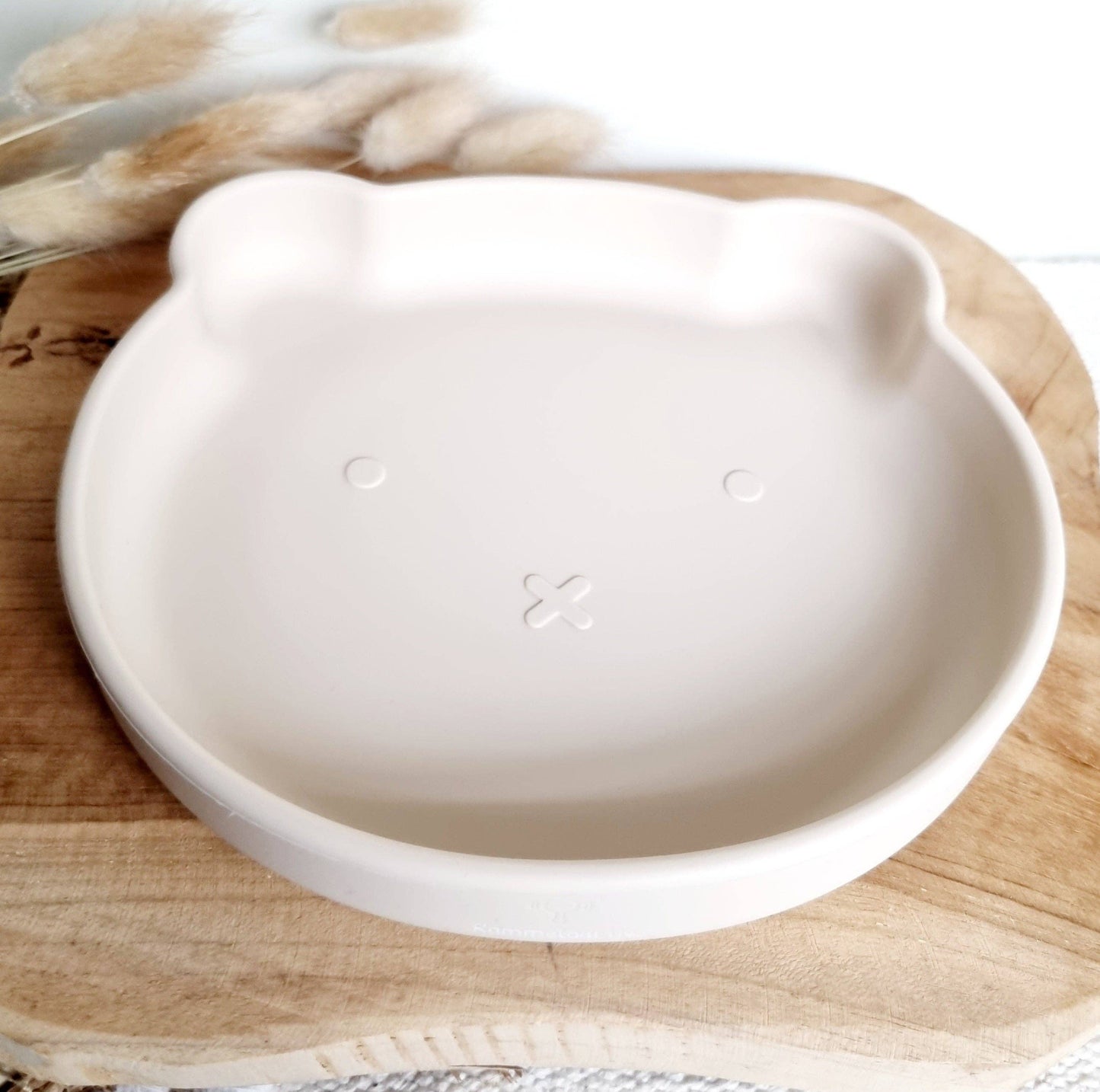 Silicone Beer Plate - Beige