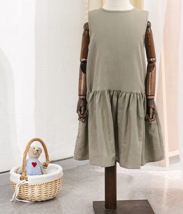 Annie & Charles® organic linen dress