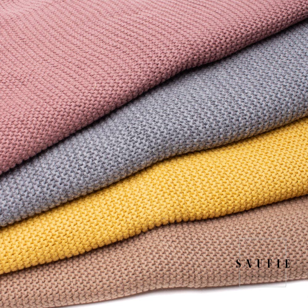 Snufie crib blanket-Ochre