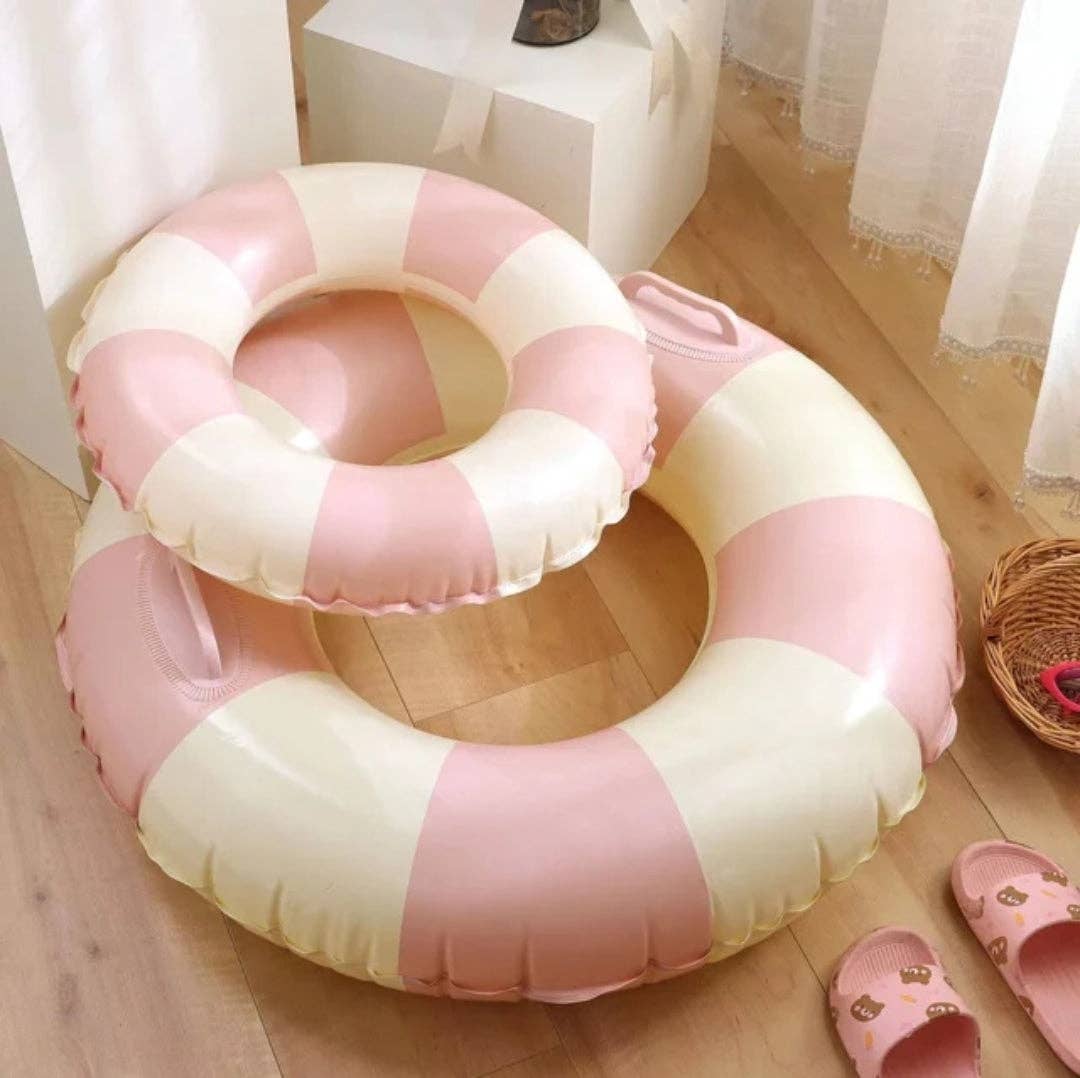 Pink swimming ring