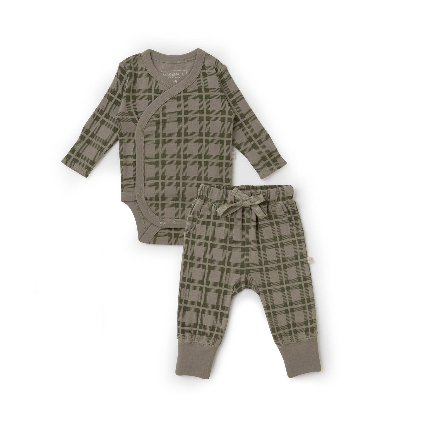 Organic Kimono Onesie & Pants Set