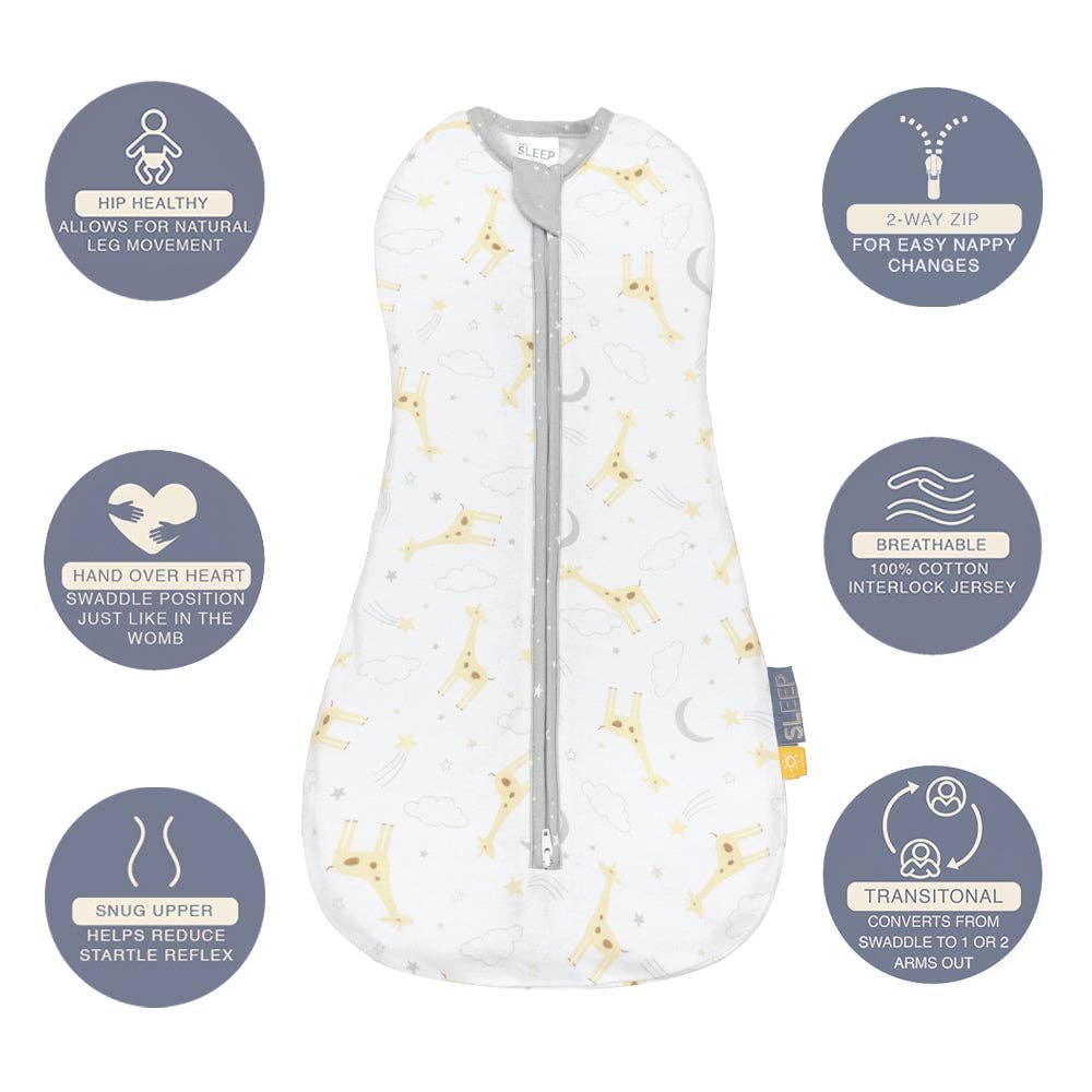 Smart Sleep Zip Up Swaddle