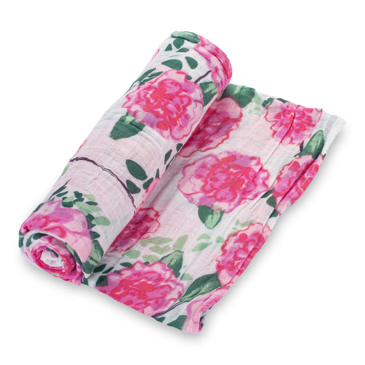 Floral Baby Swaddle Blanket