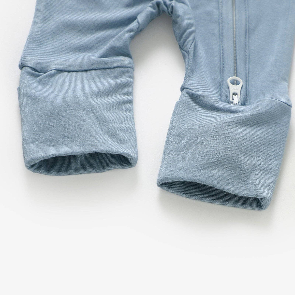 Meemo Jeemo - Peek-A-Poo Bamboo Pajama in Blue: 0-3 Months