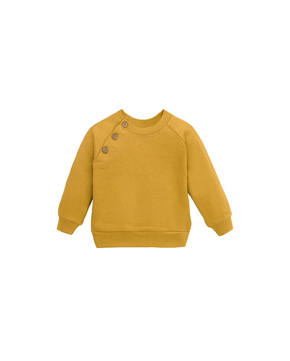 Lilax - Baby Cotton Sweatshirt & Sweatpant Set: Navy / 0-3M