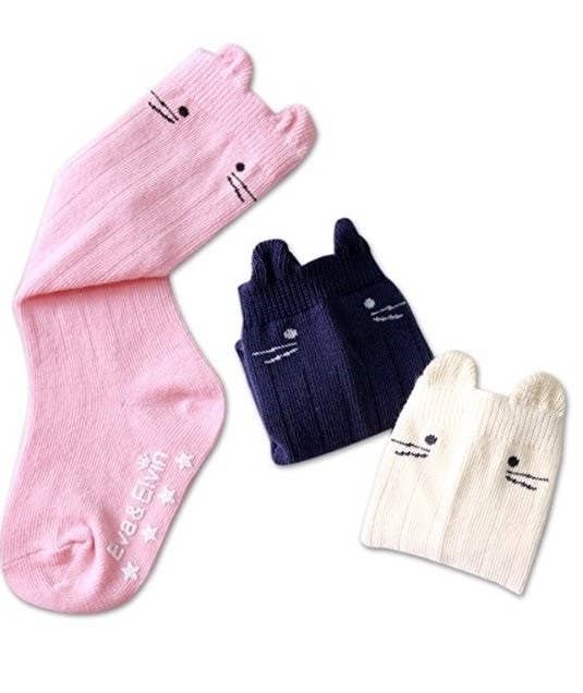Vaenait Baby - Nero Knee Socks -Navy: Navy / L (5~7T)