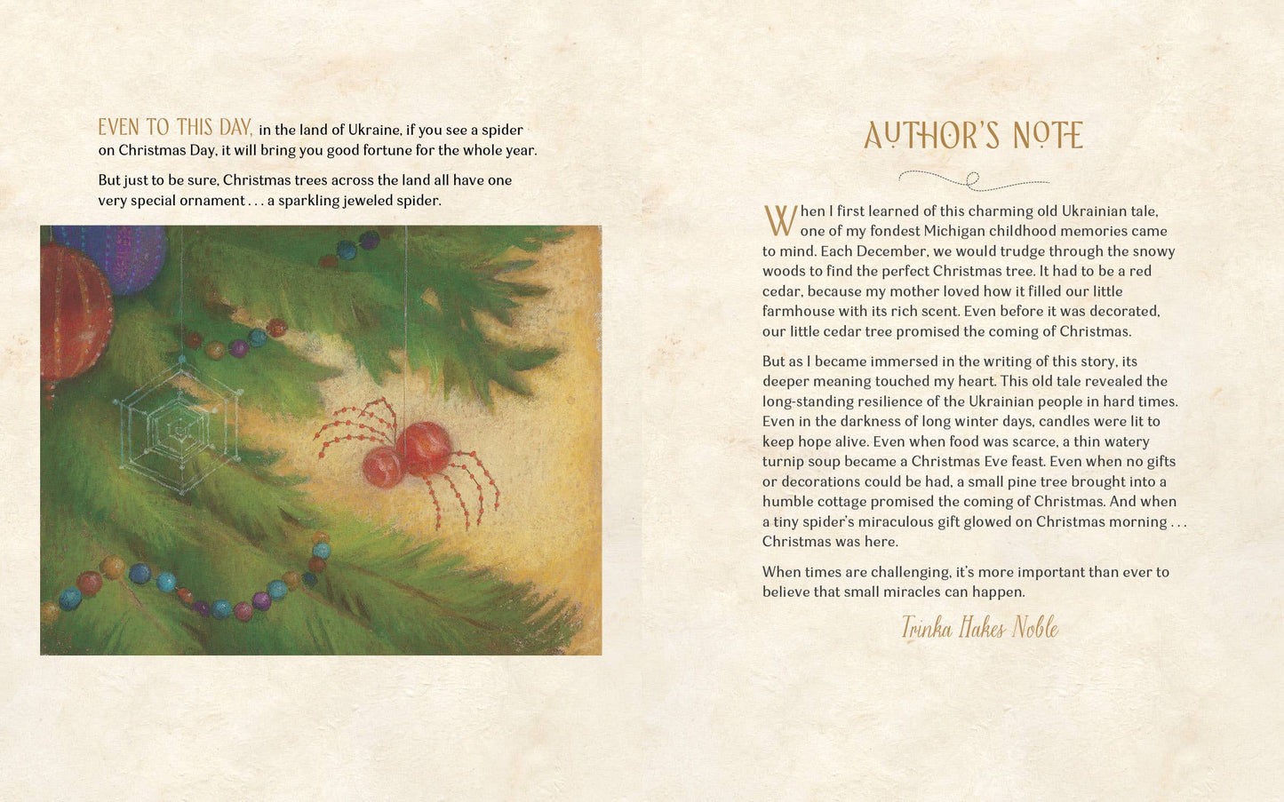 Sleeping Bear Press - The Gift of the Christmas Spider A Ukrainian Tale