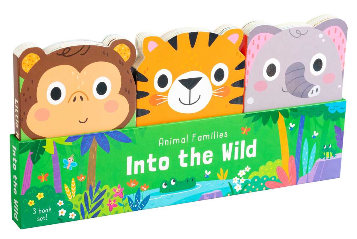 Simon & Schuster - Animal Families: Into the Wild by: Board Books; 30 pages / English