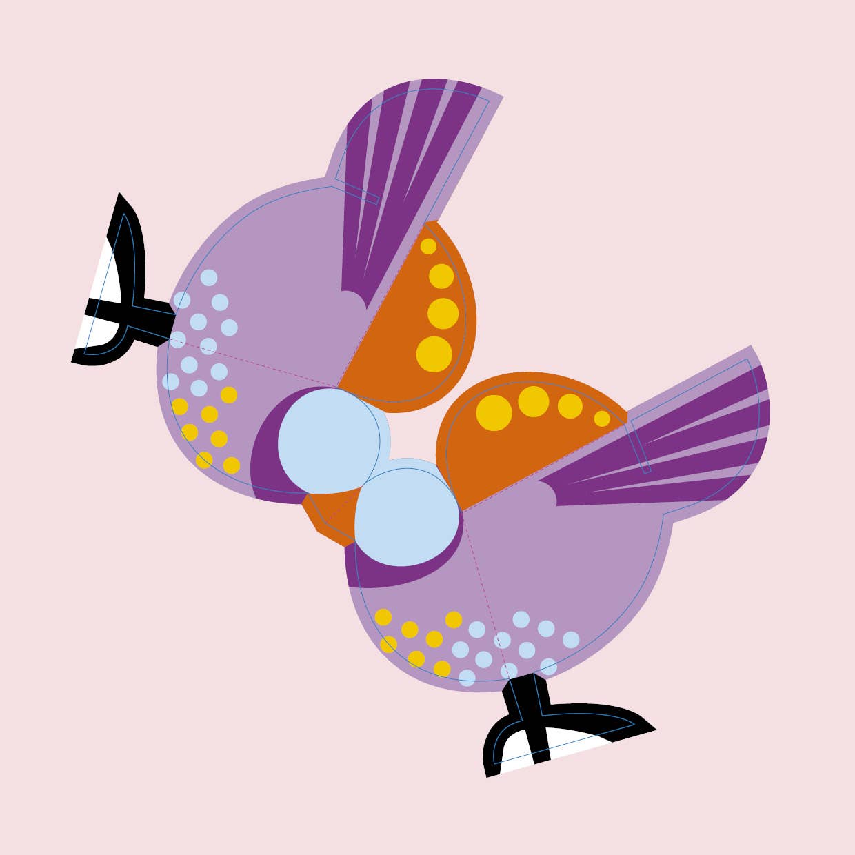 Schiffer Publishing - Birds: Fold & Play
