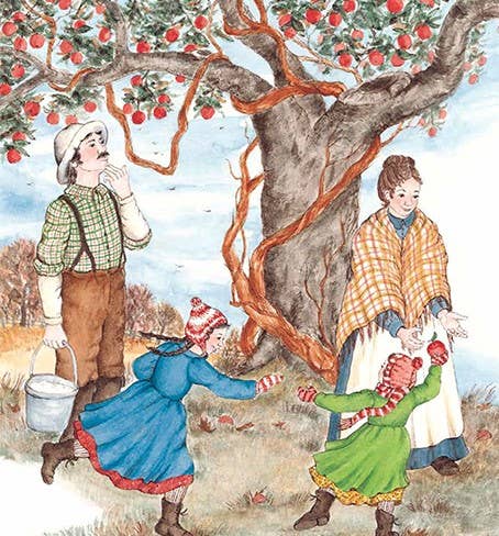 Sleeping Bear Press - Apple Tree Christmas Picture Book
