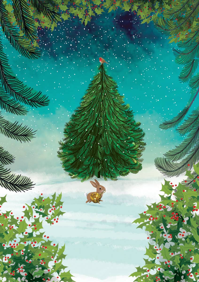 Heart Of The Forest Advent calendar card - ACC 077