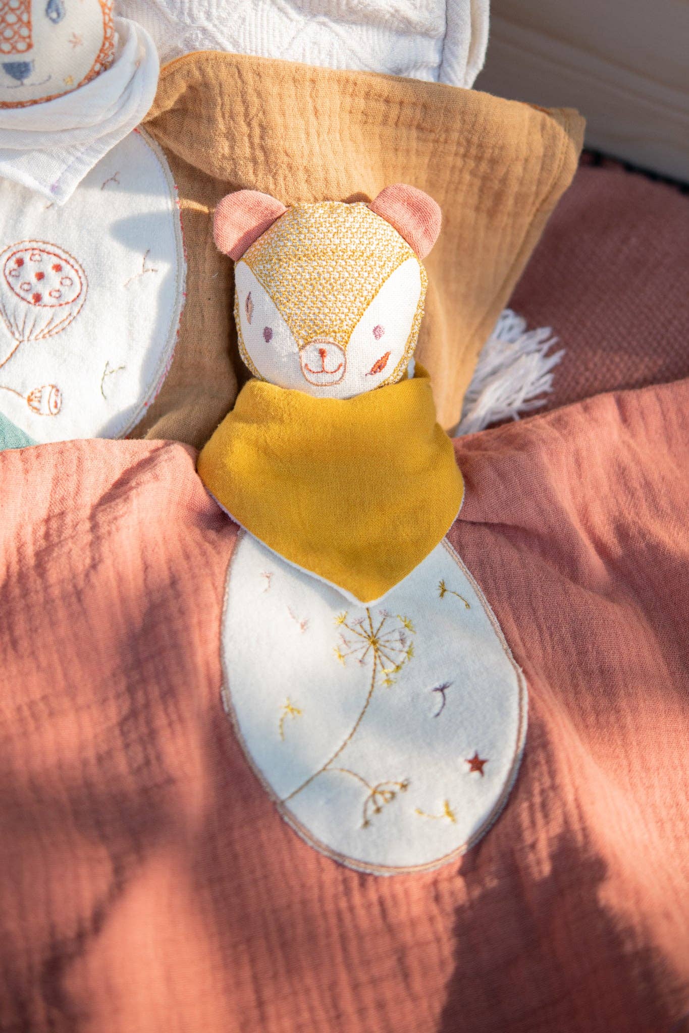 Baby stuffed toy - Bear - Baby Christmas gift